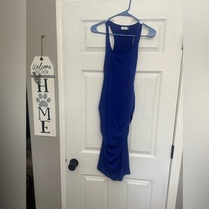 Blue Sleeveless Dress